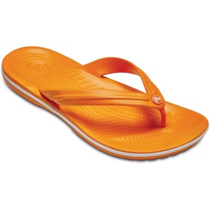 Crocs Athens Thong Sandal(Blazing Orange-white)