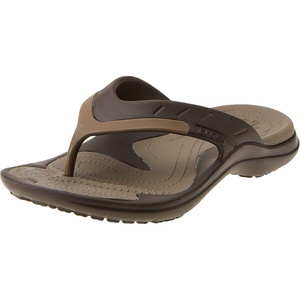 Crocs Athens Thong Sandal(Brown Espresso Walnut 23b)
