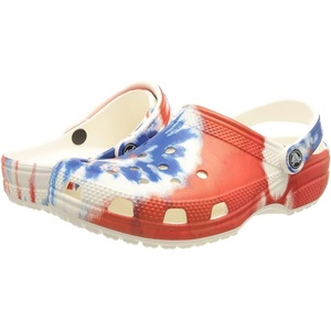 Crocs Athens Thong Sandal(Red/White/Blue)
