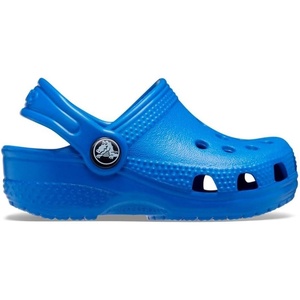 Crocs Baby Girls’ Classic Littles Clogs(Blue Bolt)