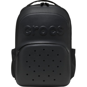 Crocs Classic Backpack, Personalize with Jibbitz Charms, Black, One Size(Black)