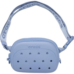 Crocs Classic Belt Waist Bag, Customizable Fanny Pack, Personalize with Jibbitz Charms, Pond, One Size(Blue Haze)
