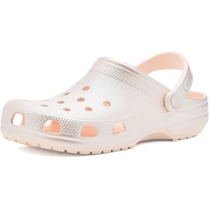 Crocs Classic Clogs – Glitter(Peach Ice Metallic)
