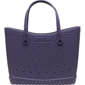 Crocs Classic Large Tote Bag | Durable | Washable | Waterproof(Nightshade)