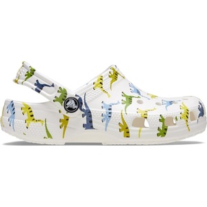 Crocs Classic Marbled Tie-Dye Clog Dinosaur 10 Toddler M