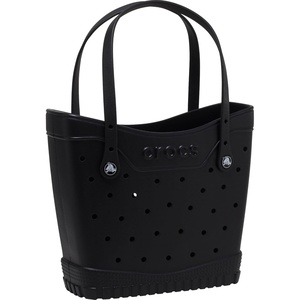 Crocs Classic Medium Tote Bag | Durable | Washable | Waterproof(Black)