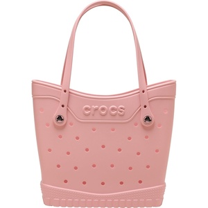 Crocs Classic Medium Tote Bag | Durable | Washable | Waterproof(Powder Pink)
