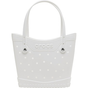 Crocs Classic Medium Tote Bag | Durable | Washable | Waterproof(White)