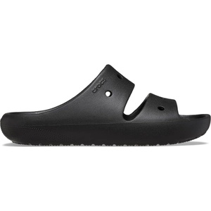 Crocs Girls’ Classic Sandal V2 (Little Kid/Big Kid)(Black)