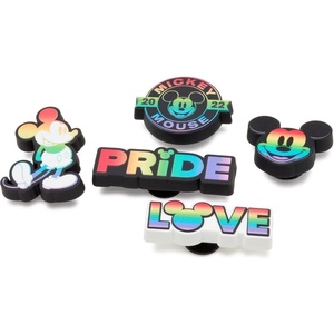 Crocs Jibbitz 5-Pack Disney Shoe Charms | Jibbitz, Rainbow Celebration, Small