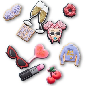 Crocs Jibbitz 5-Pack Trendy Shoe Charms | Jibbitz for Crocs(Girl Power)