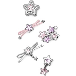 Crocs Jibbitz Bling & Jewelry Shoe Charm Packs(Stars and Bows)