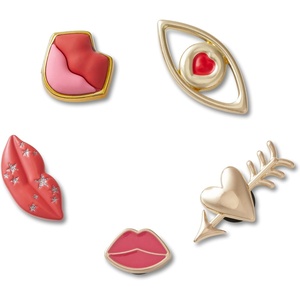 Crocs Jibbitz Bling & Jewelry Shoe Charm Packs(Valentines Lips)