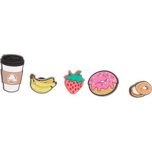 Crocs Jibbitz Charms Food 5-Packs | Jibbitz for Crocs, Breakfast, Small