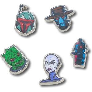 Crocs Jibbitz Disney Star Wars Shoe Charm Packs, Character, 5-Pack