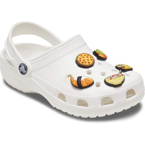 Crocs Jibbitz Food – Stylish Shoe Charms – Synthetic Material – Jibbitz Packs Shoe Charms – One-of-a-kinds Food Jibbitz Foodie 5-Pack One Size One Size