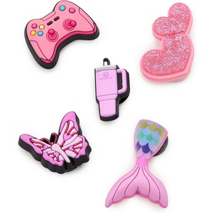 Crocs Jibbitz Girls’ Favorites Shoe Charm Packs(Girly)
