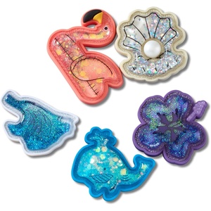 Crocs Jibbitz Girls’ Favorites Shoe Charm Packs(Squishy Beach Icons)