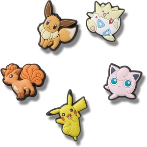 Crocs Jibbitz Pokémon Shoe Charm Packs(Pikachu/Eevee)