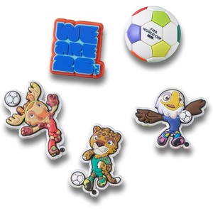 Crocs Jibbitz Sports & Outdoor Shoe Charm Packs(FIFA 26)
