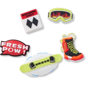 Crocs Jibbitz Sports & Outdoor Shoe Charm Packs(Snowboarding)