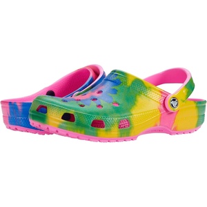 Crocs Kids’ Classic Clogs(Electric Pink/Multi)