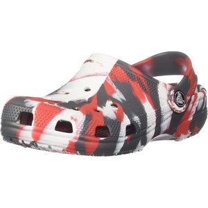 Crocs Kids’ Classic Clogs(Flame/White)