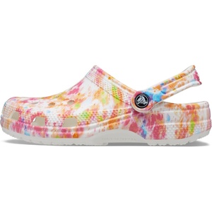Crocs Kids’ Classic Clogs(Orange Zing/Multi)