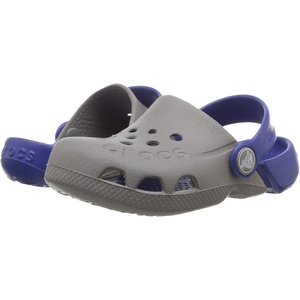 Crocs Kids’ Classic Clogs(Smoke/Cerulean Blue)