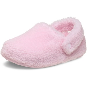 Crocs Kids’ Classic Cozzzy Slippers(Pink Milk)