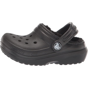 Crocs Kids’ Classic Lined Clog(Black)