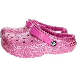 Crocs Kids’ Classic Lined Clog(Fuchsia Fun/Multi)