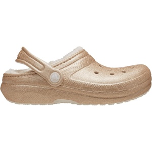 Crocs Kids’ Classic Lined Clog(Gold)