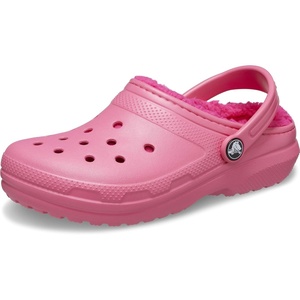 Crocs Kids’ Classic Lined Clog(Hyper Pink)