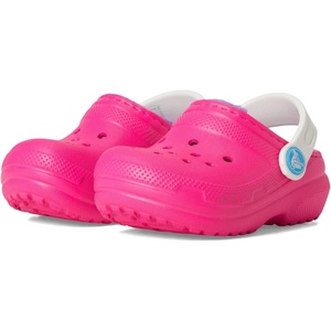 Crocs Kids’ Classic Lined Clog(Pink Crush/Multi)