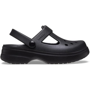 Crocs Kids’ Classic Mary Jane Clogs (Little Kid/Big Kid)(Black)