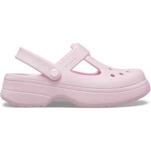 Crocs Kids’ Classic Mary Jane Clogs (Little Kid/Big Kid)(Pink Milk)