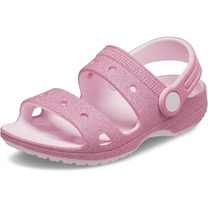 Crocs Kids’ Classic Sandal V2 (Toddler)(Pink Milk/Glitter)