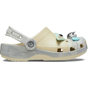 Crocs Kids Classic Star Wars Grogu Clog (Little Kid/Big Kid)(Bone)