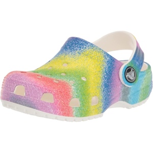 Crocs Kids’ Classic Tie Dye Clogs(Multi Spray)