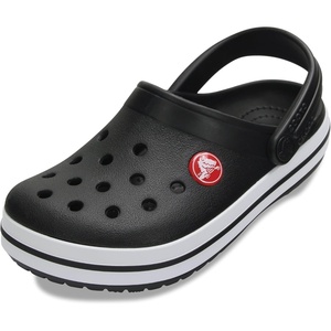 Crocs Kids Crocband Clogs(Black/White)