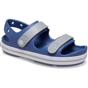 Crocs Kids’ Crocband Cruiser Sandals(Bijou Blue/Light Grey)