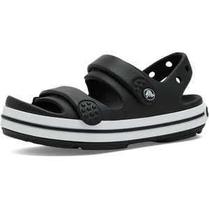 Crocs Kids’ Crocband Cruiser Sandals(Black/White)