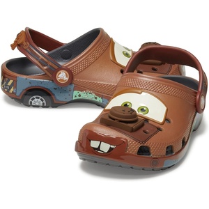 Crocs Kids’ Disney Cars Mater Classic Clogs(Cars Mater)