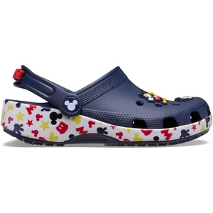 Crocs Kids Disney Mickey Minnie Mouse™ Clogs (Toddler)(Navy/Mickey Jibbitz)