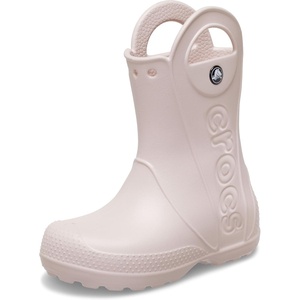 Crocs Kids’ Handle It Rain Boots | Waterproof Slip On Shoes | Kids’ Rain Boots(Quartz)