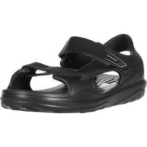 Crocs Kids’ Swiftwater Expedition Sandals(Black/Slate Grey)