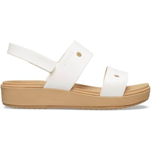 Crocs Kids Unisex Brooklyn Sandals (Little Kid/Big Kid)(Chalk/Cashew)
