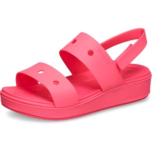 Crocs Kids Unisex Brooklyn Sandals (Little Kid/Big Kid)(Pink Blast/Pink Blast)