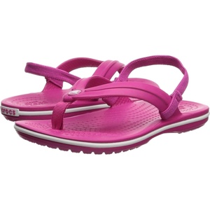 Crocs Kids’ Unisex Crocband Flip GS Shoes(Candy Pink)
